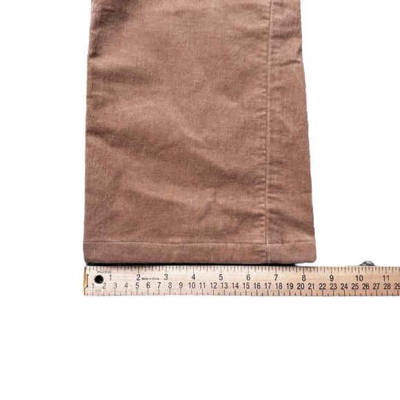 NYDJ Marilyn Straight Corduroy Pants Size 12 Tan Light Brown - Picture 11 of 11